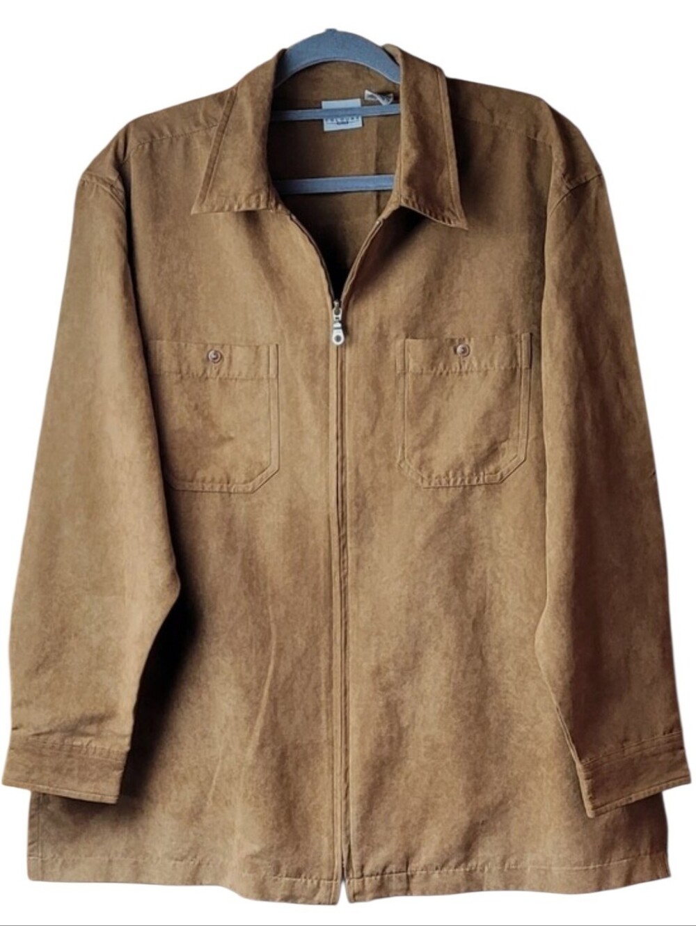 Carolina Colours Tan Jacket Shacket Plus Size 18W